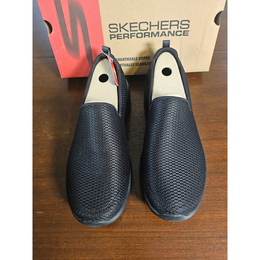 Skechers Go Walk Joy Shoes Womans 11 Black Slip On Mesh 15600W